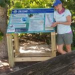 Spoil Island Project-Friends of the Spoil Islands signs